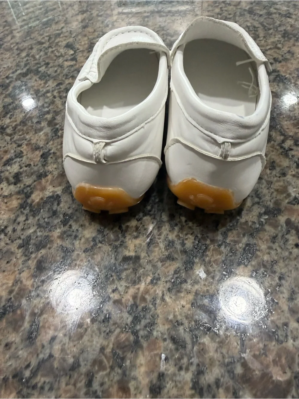 Toddler Boys’ White Slip on Loafer